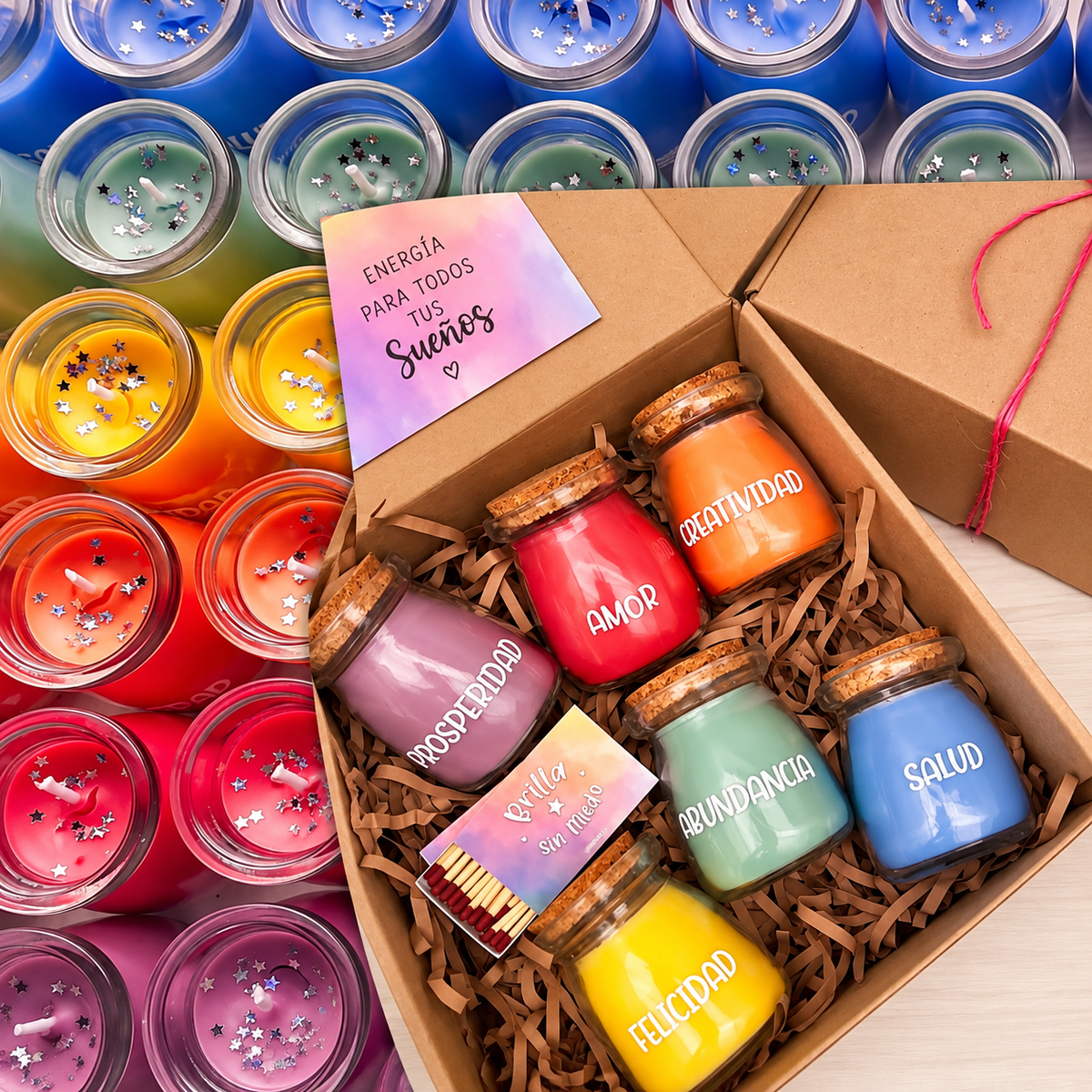 Set de velas — “Intenciones”