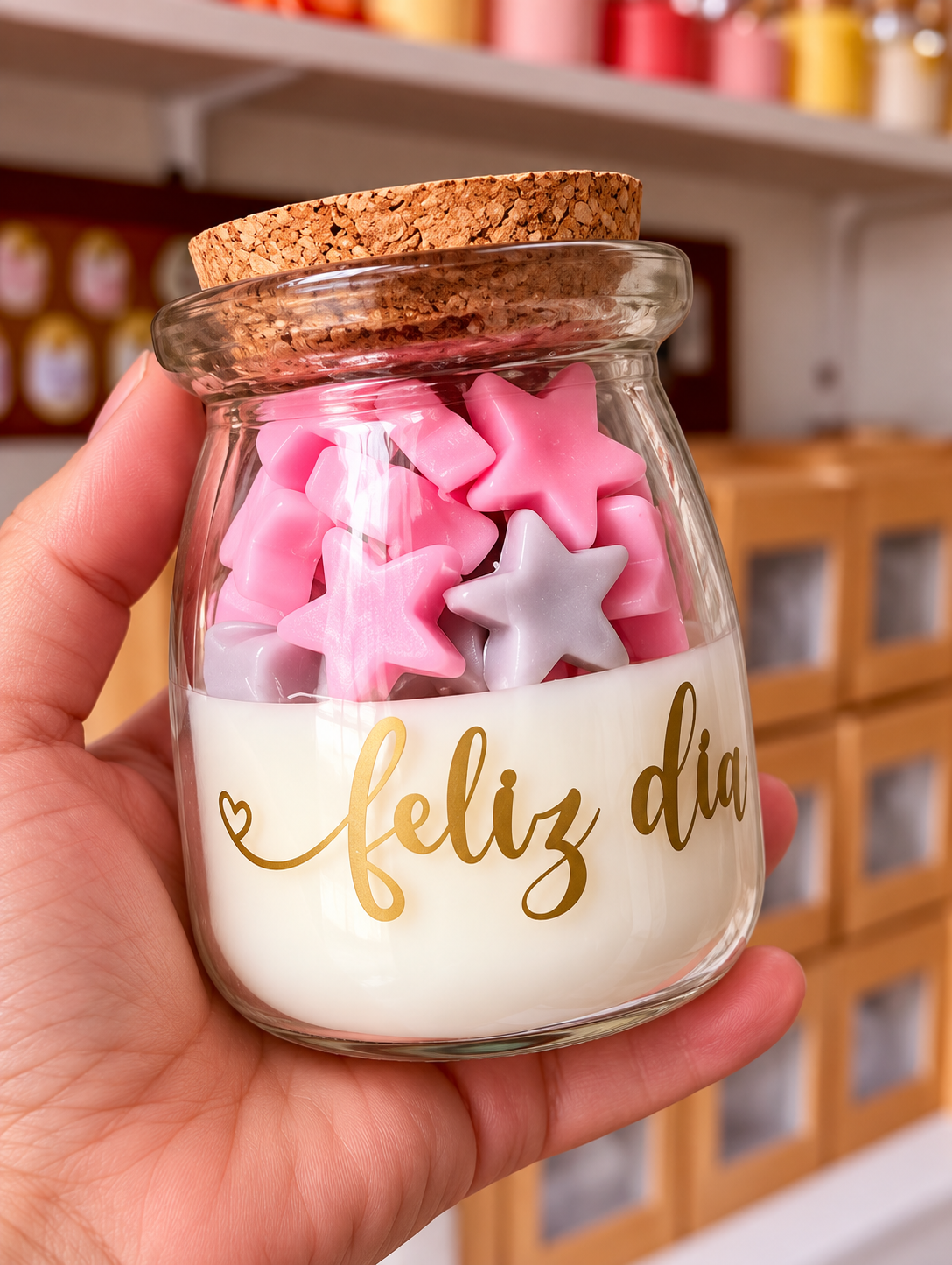 Mini vela “Feliz Día”
